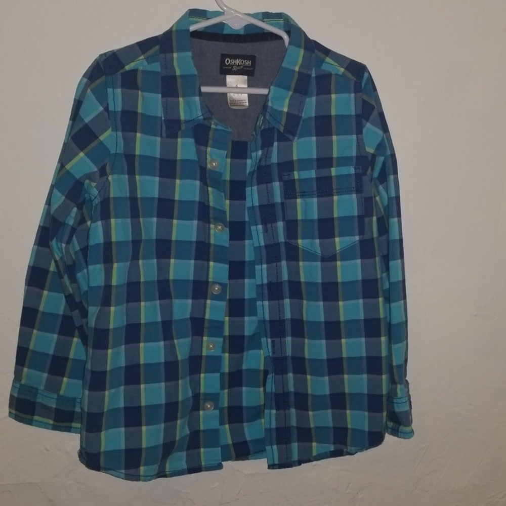 Dressy kids button down shirt